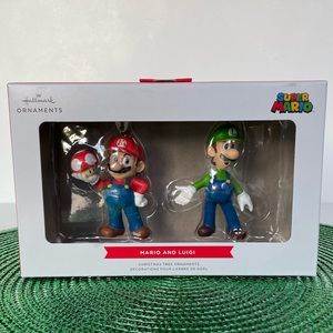 Mario & Luigi Ornaments